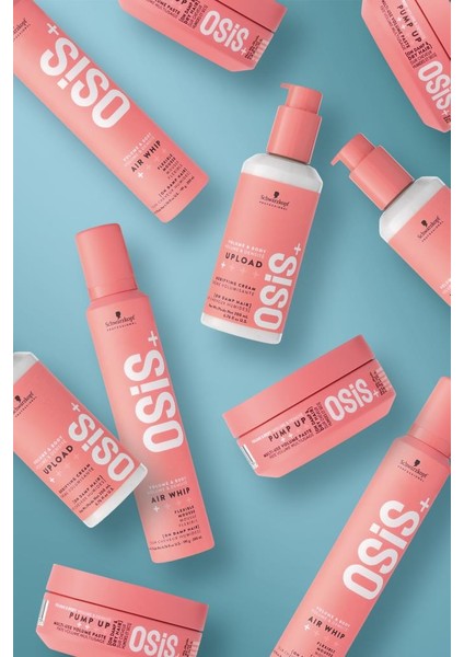 Schwarzkopf Osis Upload Hacim Kremi 200ML x 3 Adet | Elektriklenmeye & Isıya Karşı Korumalı Dipten Uca Hacim fırsatları