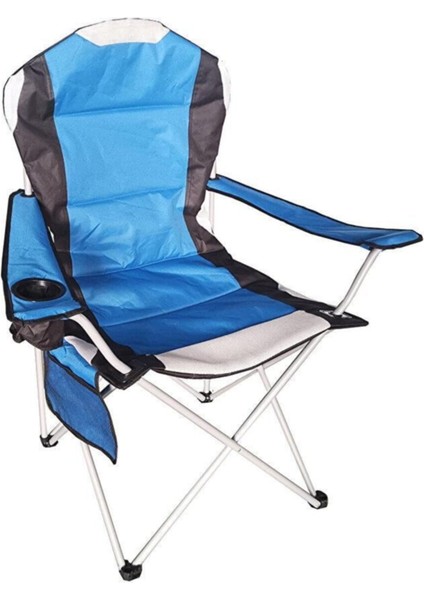 Tekno Trust Tekli Xl Kamp Sandalyesi - Mavi ( Kalın Profil ) Mavi Metal Taşıma Çantalı Tek Kişilik fiyatları