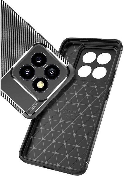 Xiaomi Mi 14 Pro Kılıf Karbon Görünüm Silikon Kapak fırsatları