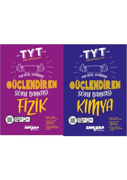 TYT Fizik - Kimya Güçlendiren Soru Bankası 2 Kitap