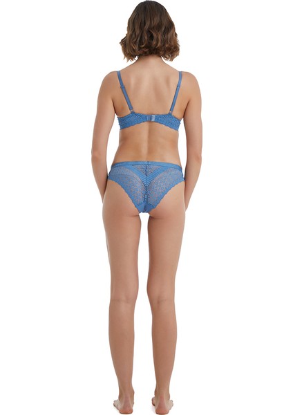 Kadın Push-Up Sütyen 51362 - Mavi indirimleri