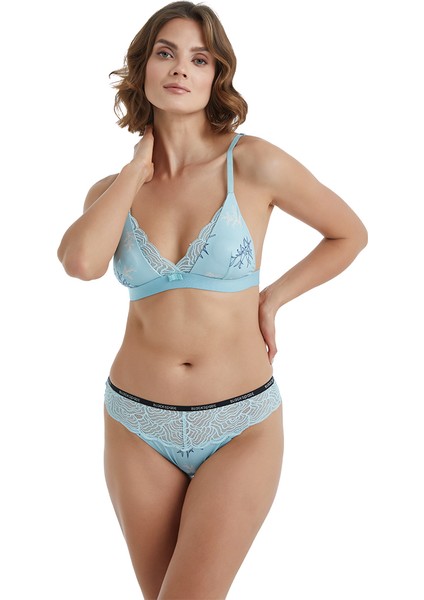 Kadın Slip 51417 - Mavi