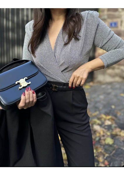 Anvelop Simli Gri Bodysuit S modelleri