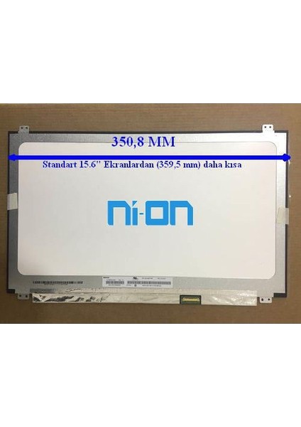 Asus Vivobook X505 Asus S510UN-BR128 Notebook LCD Ekran (15.6'' ; Slim LED Mat)