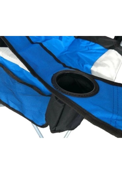 Tekno Trust Metal Mavi Katlanır Kamp Sandalyesi Kamp Koltuğu Xxl Kalın Profil 120KG Tekli Tek Kişilik 1-5 kg T fırsatları