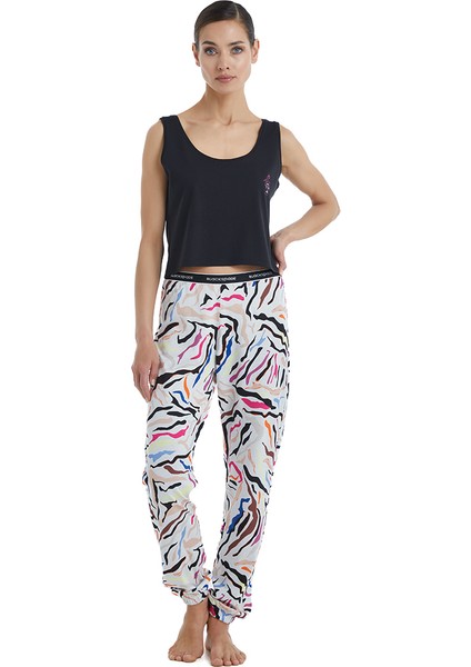 Kadın Pijama Altı 60422 - Baskılı