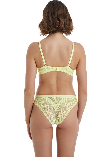 Kadın Push-Up Sütyen 51362 - Sarı