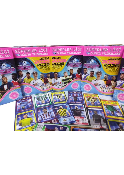Süperler Ligi Dünya Yıldızları (200PK:400AD) Yeni Sezon Son Transferler Jokeri Bul Hediyeyi Kazan Oyun Kağıtları A