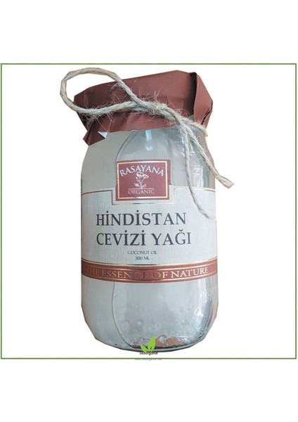 Organik Hindistan Cevizi Yağı 300 ml