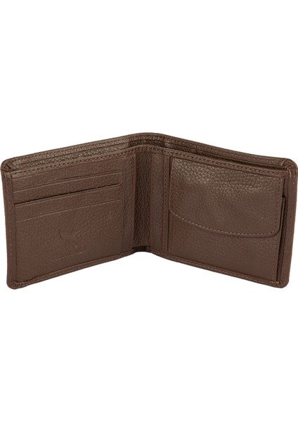 Deri Erkek Cüzdan Çıkma Kartlık Kahve C260-02 fırsatları