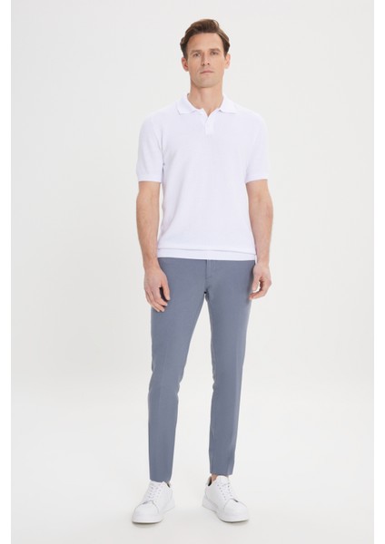 ALTINYILDIZ CLASSICS Erkek Beyaz Standart Fit Normal Kesim %100 Pamuklu Jakarlı Polo Yaka Triko Tişört fiyatları