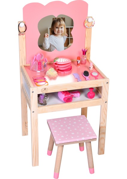 Ahşap Çocuk Makyaj Masası fırsatları