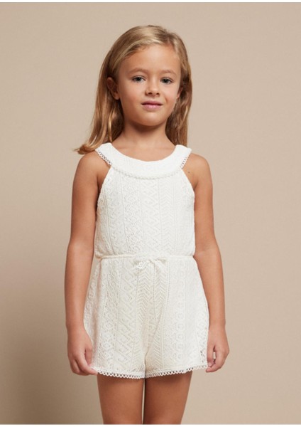 Güpürlü Kız Çocuk Şort Tulum fiyatları