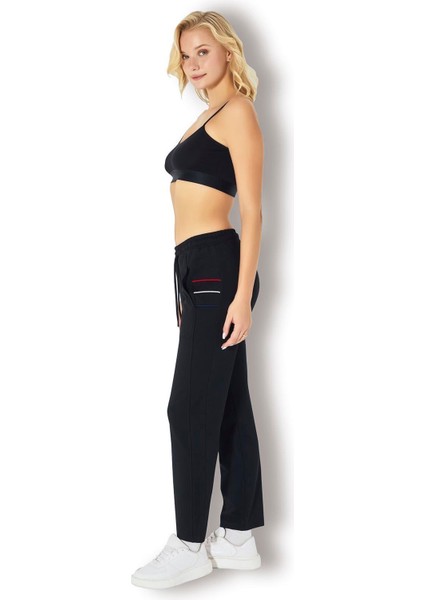 Kadın Siyah Iki Iplik Eşofman Altı 2721 fiyatları