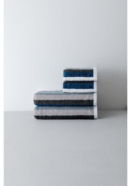Vudi Mix - 2 Adet, 30 x 50 cm - 2 Adet, 50 x 100 cm - %100 Saf Pamuk, Kaliteli Havlu Seti. El | Yüz | Çeyiz | Banyo | Lüks Havlu