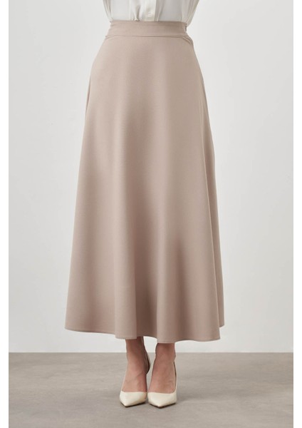 Bsc Kloş Bej Etek fırsatları