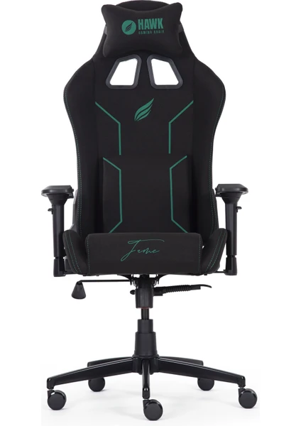 Hawk Gaming Chair Fame Emerald Kumaş Oyuncu Koltuğu