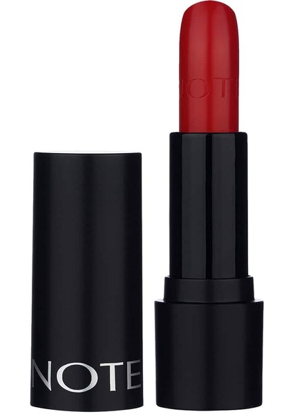 Deep Impact Lipstick Parlak Ruj 13 Impressive Red - Kırmızı & Volume Act Maskara Makyaj Seti