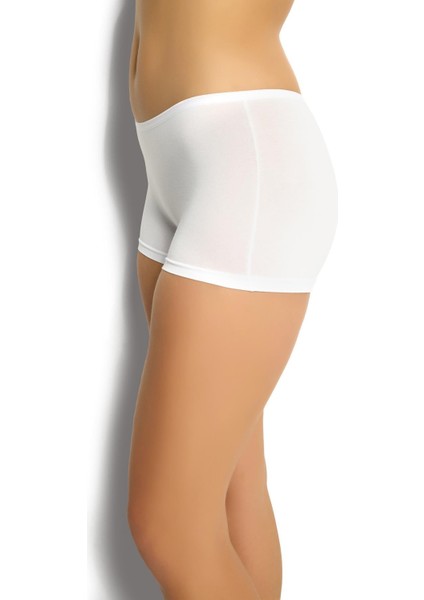 Kadın Modal Boxer Beyaz 621 fiyatları