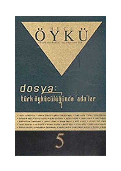 Öykü Dergisi Sayı: 5