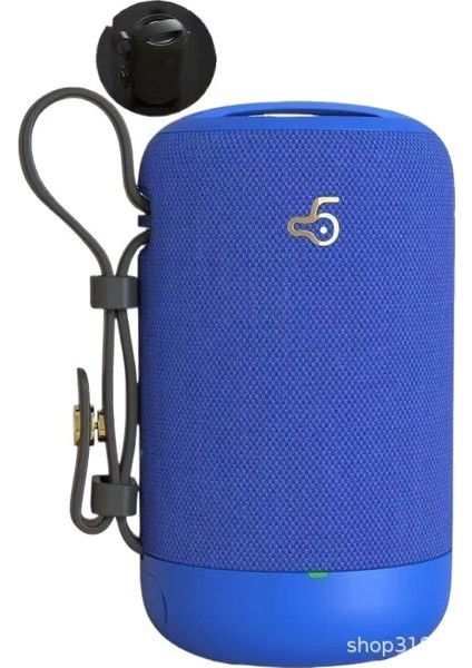 Taşınabilir Kablosuz Bluetooth Hoparlör Bilgisayar Subwoofer Araba Açık Yaratıcı Su Geçirmez Taşınabilir Kart Hoparlör (Yurt Dışından)