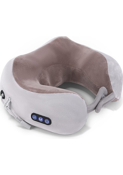 U Şeklinde Boyun Masaj Yastığı Boyun Koruyucusu Servikal Omurga Masajı Fizyoterapi Enstrüman Yoğurma Isıtma Titreşim Elektrikli Masaj (Yurt Dışından)