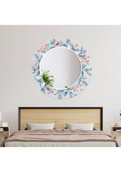 Şeffaf Desenli Temperli Cam Duvar Aynası fırsatları