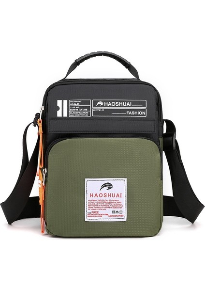 Yeni Erkek Omuz Çantası, Modaya Uygun Büyük Kapasiteli Crossbody Çanta, Açık Hava Sporları Seyahat Omuz Çantası (Yurt Dışından)