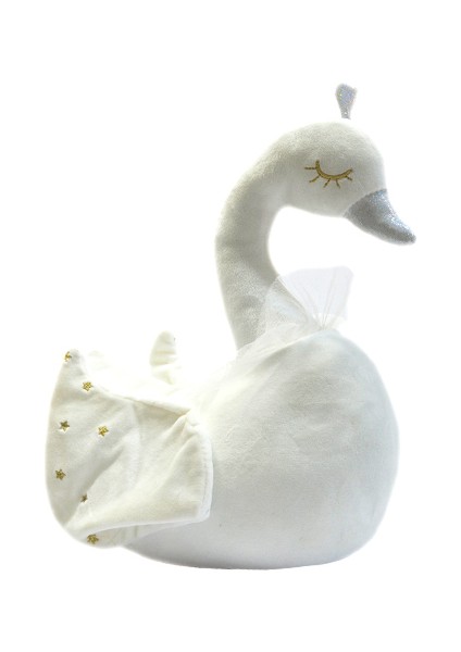 Peluş Kuğu Yastık 35 cm 62552