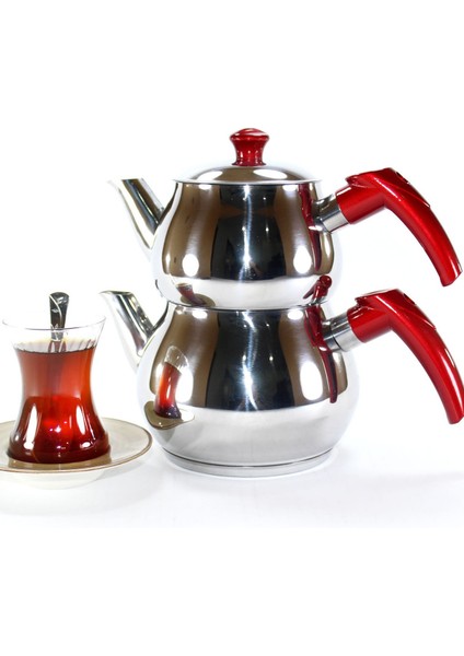 Küre Kendinden Süzgeçli Çaydanlık Mini Boy