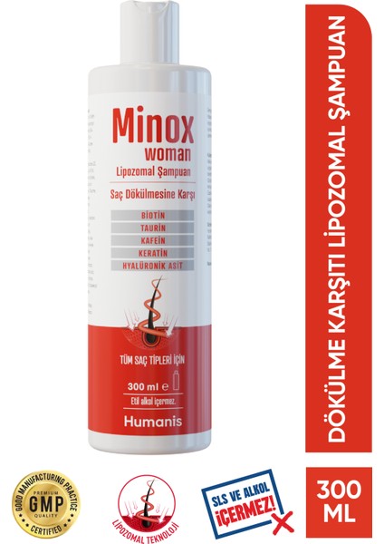 Minox Woman Lipozomal Şampuan