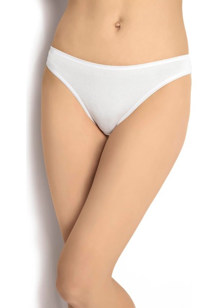 Kadın Modal Bikini Beyaz 622