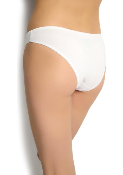 Kadın Modal Bikini Beyaz 622