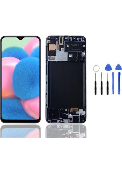 Samsung A30 A305 Çıtalı Uyumlu LCD Ekran Dokunmatik