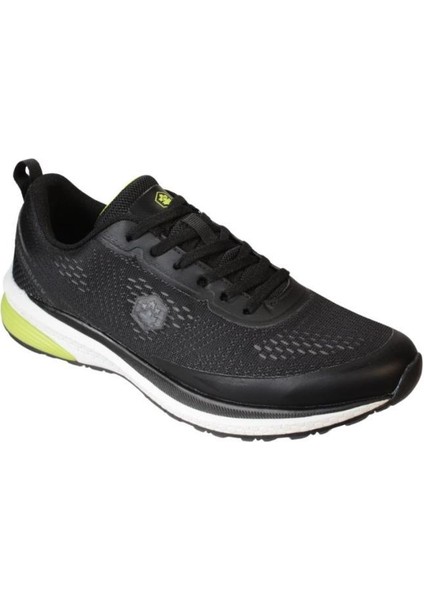 Erkek Gri Siyah Sneaker Memory Taban Spor Yürüyüş Ayakkabı
