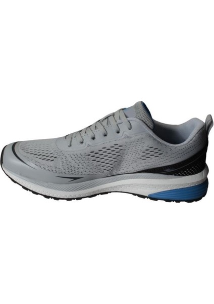 Erkek Gri Siyah Sneaker Memory Taban Spor Yürüyüş Ayakkabı