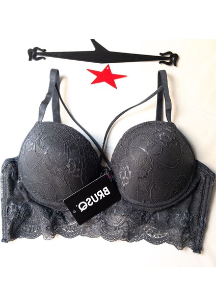 Dantelli Sütyen Takımı- Bralet Dolgulu Ipli modelleri