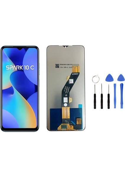 Tecno Spark 10C Uyumlu LCD Ekran Dokunmatik