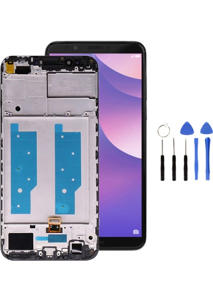 Huawei Y7 2018 Çıtalı Uyumlu LCD Ekran Dokunmatik