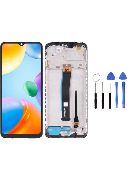 Xiaomi Redmi 10C Çıtalı Uyumlu LCD Ekran Dokunmatik
