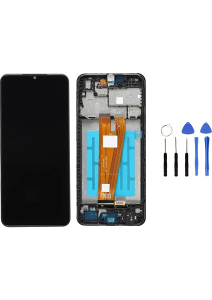 Samsung A04 A045 Çıtalı Uyumlu LCD Ekran Dokunmatik