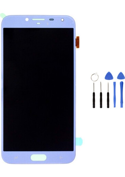 Samsung J4 J400 Uyumlu LCD Ekran Dokunmatik Gümüş