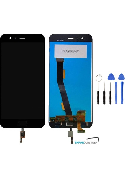 Xiaomi Mi 6 Uyumlu LCD Ekran Dokunmatik Siyah