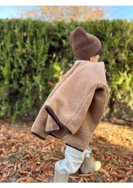 Kuzu Teddy Peluş Astarlı Çocuk Mont modelleri