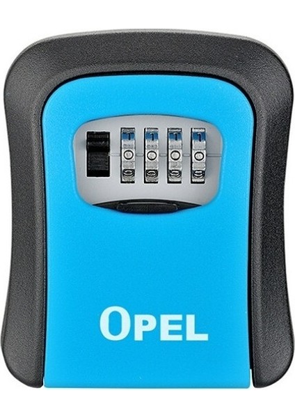 Kavisli 4 Bit Şifre Anahtar Kutusu Duvara Monte Keybox Duvar Asma Şifre Kilit Kutusu Spot (Yurt Dışından)
