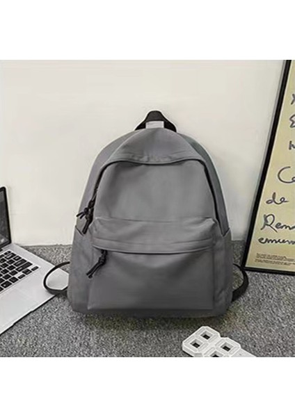 Yeni Öğrenci Sırt Çantası Kadın Moda Kolej Tarzı Rahat Büyük Kapasiteli Çift Sırt Çantası (Yurt Dışından)