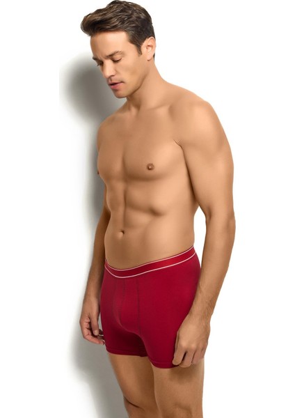 Erkek Bordo Likralı Boxer 277 fiyatları