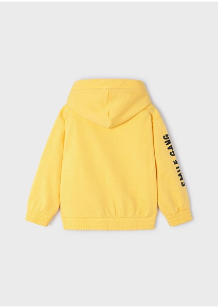 Kanguru Cepli Kapüşonlu Erkek Çocuk Sweatshirt