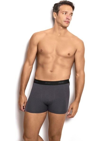 Erkek Füme Modal Pamuklu Boxer 321