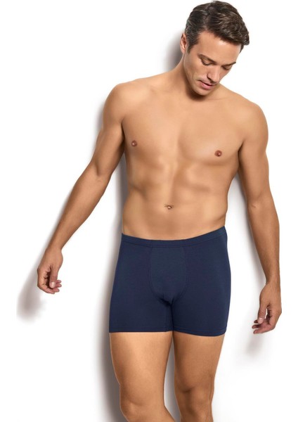 Erkek Bambu Lacivert Boxer 278